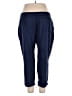 D&Co. Solid Blue Casual Pants Size XL - photo 2