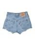 Levi's Blue Denim Shorts Size 23 waist - photo 2