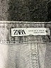 Zara Chevron-herringbone Gray Jeans Size 4 - photo 7