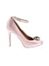 Badgley Mischka Pink Heels Size 7 1/2 - photo 1