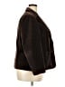 Rafaella Solid Brown Blazer Size 18 - photo 4