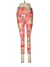 Athleta Floral Orange Leggings Size M - photo 1