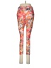 Athleta Floral Orange Leggings Size M - photo 2