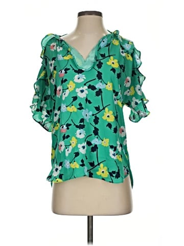 Banana Republic Factory Store Short Sleeve Blouse (view 1)