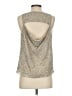 Alice + Olivia Silver Sleeveless Blouse Size S - photo 2