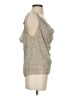 Alice + Olivia Silver Sleeveless Blouse Size S - photo 4