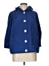 Zenergy by Chico's 100% Polyester Blue Raincoat Size Lg (2) - photo 1