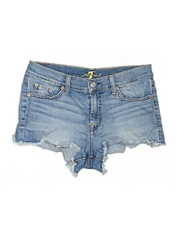 7 For All Mankind Denim Shorts (view 1)