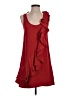Ali Ro 100% Silk Red Cocktail Dress Size 2 - photo 1