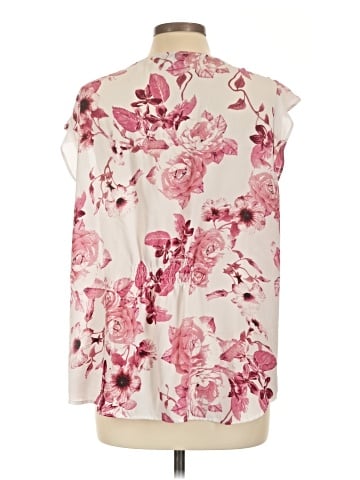 Tahari by ASL Short Sleeve Blouse (view 2)