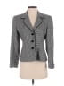 Talbots 100% Wool Houndstooth Gray Wool Blazer Size 6 Petite - photo 1