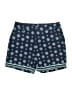 St. John's Bay Paisley Blue Shorts Size 10 - photo 1
