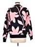 Ann Taylor Floral Pink Pullover Sweater Size L - photo 2