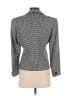 Talbots 100% Wool Houndstooth Gray Wool Blazer Size 6 Petite - photo 2