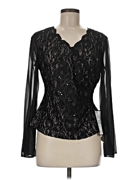 Alex Evenings Long Sleeve Blouse