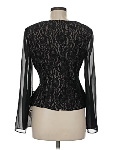 Alex Evenings Long Sleeve Blouse (view 2)