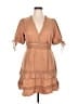 Shein 100% Polyester Tan Casual Dress Size XL - photo 1