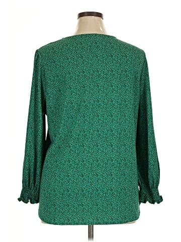 Adrianna Papell Long Sleeve Blouse (view 2)