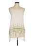 Entro Ivory Sleeveless Blouse Size L - photo 1