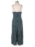 GB 100% Rayon Stripes Teal Jumpsuit Size S - photo 2