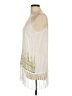 Entro Ivory Sleeveless Blouse Size L - photo 5