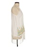 Entro Ivory Sleeveless Blouse Size L - photo 4