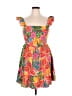 Shein Tropical Orange Cocktail Dress Size XL - photo 1