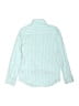 Calvin Klein Checkered-gingham Teal Long Sleeve Button-Down Shirt Size 12 - photo 2