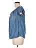 Cloth & Stone 100% Tencel Blue Short Sleeve Top Size M - photo 5
