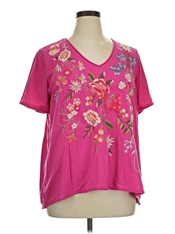 Johnny Was Short Sleeve Blouse (view 1)