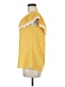 AUW Yellow Sleeveless Blouse Size M - photo 5