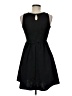 Xhilaration Solid Black Cocktail Dress Size M - photo 2
