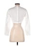 Diane von Furstenberg White Long Sleeve Top Size 00 - photo 2