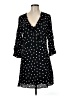 Sanctuary Polka Dots Black Casual Dress Size M - photo 1