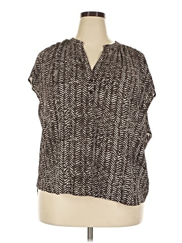 Banana Republic Factory Store Short Sleeve Blouse (view 1)