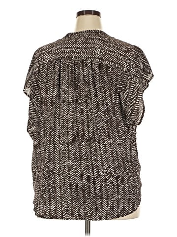 Banana Republic Factory Store Short Sleeve Blouse (view 2)