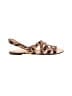 J.Crew Collection Animal Print Tan Sandals Size 7 - photo 1
