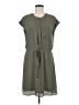 DR2 100% Polyester Solid Green Casual Dress Size M - photo 1