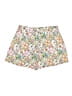 CeCe 100% Polyester Floral White Shorts Size 12 - photo 1