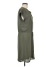 DR2 100% Polyester Solid Green Casual Dress Size M - photo 4