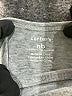 Carter's 100% Cotton Solid Gray Long Sleeve Onesie Size Newborn - photo 3