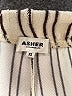 Asher Stripes Ivory Shorts Size XS - photo 3