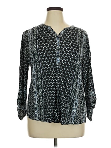 Style&Co 3/4 Sleeve Blouse (view 1)