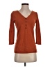 Relativity 100% Cotton Orange Cardigan Size S - photo 1