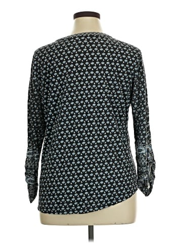 Style&Co 3/4 Sleeve Blouse (view 2)