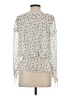 Joie 100% Silk Ivory Long Sleeve Silk Top Size S - photo 2