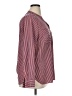 CAbi 100% Polyester Stripes Burgundy Long Sleeve Blouse Size XL - photo 4