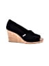 TOMS Black Wedges Size 9 - photo 1