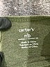 Carter's 100% Cotton Solid Green Long Sleeve Onesie Size Newborn - photo 3