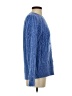 Topshop Chevron-herringbone Blue Pullover Sweater Size 0 - 2 - photo 4